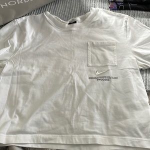 Nike cotton t shirt, cropped